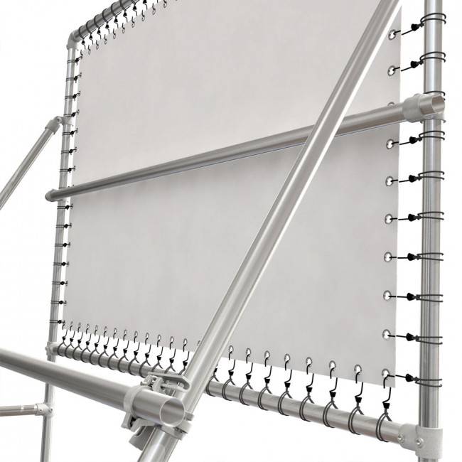 High stand - für 200x100cm Banner